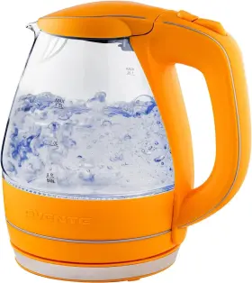 Kg83o Ovente Glass Electric Kettle Hot Water Boiler 1.5 Liter Borosilicate Fa