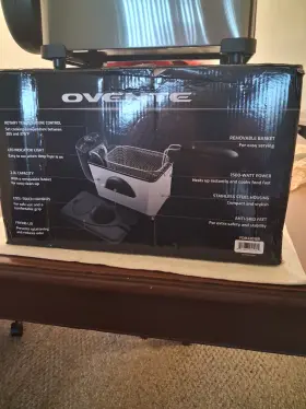 L-df2018 Ovente Deep Fryer