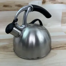 0313 Oxo Uplift Tea Kettle 18/8 Stainless Steel 2 Qt/1.9 L Good Grips Stovetop