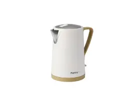 P-12894-wh Pantrypro 1.7l 1500w Rapid-boil Electric Kettle - Stainless Steel Interior