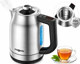 1500w Paris Rh Ne 711181883534 Electric Kettle 1.7l With Temperature Control 13 Preset Settings Fast Bo 1500w Paris Rh Ne 711181883534 Electric Kettle 1.7l With Temperature Control 13 Preset Settings Fast Bo