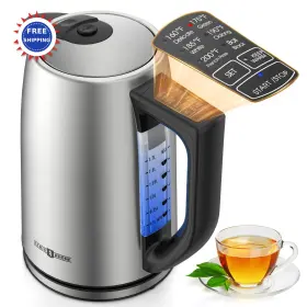 Pe-ek023 Paris Rh Ne 1.7l Electric Kettle 6 Temperature Settings 1500w Cordless Hot Water Boiler
