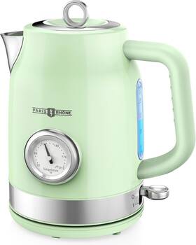 Paris Rhone Pe-ek025 Electric Kettle 1500w Hot Tea With Thermometer Fast
