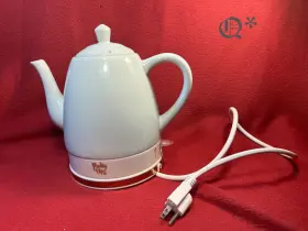 Wb8312-v1 Pinky Up Ceramic 1000w Electric Kettle Model