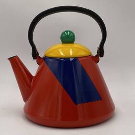 Pitch Honey Ware Pc-1.5k.r Fuji Enamel Tea Kettle Hot Water 1.5 L / 6.3 Cup Rare