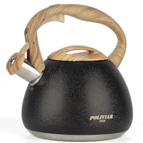 B0c9qbrz8q Poliviar 7379 Tea Kettle 2.7 Quart Stovetop Audible Whistling Teapot Wit