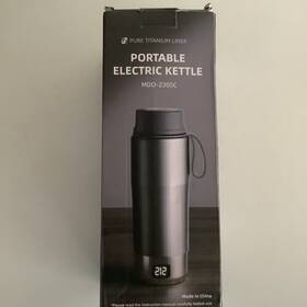 Portable Electric Kettle Mdo-z305c Pure Titanium Liner Boils Water Open Box