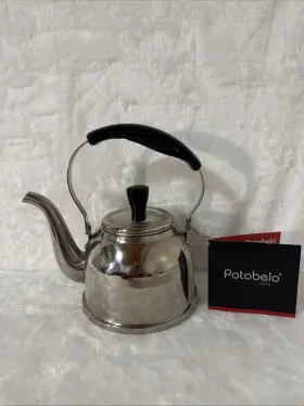 Potobelo Italia 167782790283 Tea Kettle Durable Stainless Steal Leakage Proof Design No Box