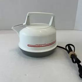 0270001 Presto Vintage Electric Tea Kettle Tested And Working Heats Water Fast