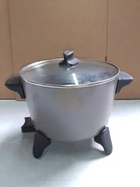 06026 Presto Big Kettle Ceramic Deep Fryer/multi-cooker