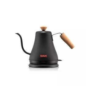 Primeplex Shop 561076319712 27oz Melior Goose Neck Electric Water Kettle Matte Stainless Steel Tea