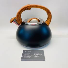 Primula Avalon Pagm1-6225 Stainless Steel Whistling 2.5q Kettle - New Without Box