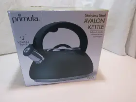 Pavbk-6225 Primula Stainless Steel Avalon Kettle - 2.5 Quart New In Box