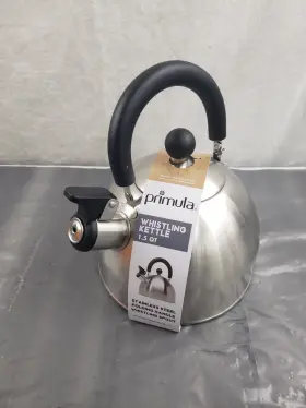 Ptk-6215-d Primula New Stewart Whistling Stovetop Tea Kettle Food Grade Stainless Steel