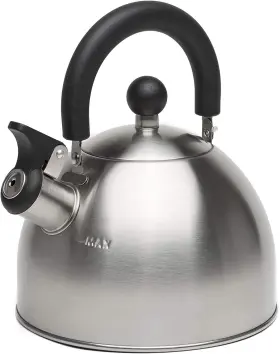 Ptk-6215 Primula Stainless Steel 1.5 Quart Whistling Stovetop Tea Kettle