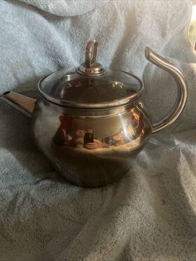Princess House 10365 Heritage Stainless Steel Whistling Kettle