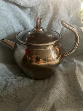10365 Princess House Heritage Stainless Steel Whistling Kettle