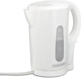 41005ps Proctor Silex Electric Tea Kettle 1 L Cordless Auto-shutoff White 41005 Used