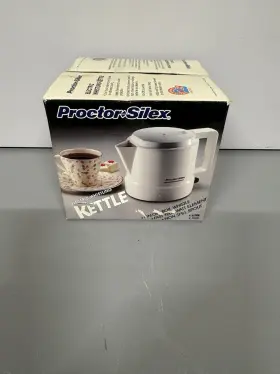 K-1050 Proctor Silex Vintage New Old Still In Box Electric Whistling Kettle