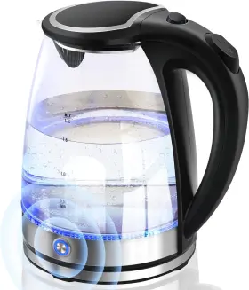 Ke3021 Pukomc Electric Kettle Keep Warm - 1.7l Glass Water Scratch And Dent