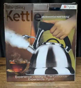 Pykal 695634416138 Kit-wk-001 3-quart Whistling Tea Kettle With Icool
