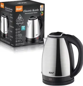 R.9816 Raf Electric Kettle 2.0l 800w Designed For Fast Safe And Convenient Boiling