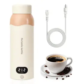 Rafyaoo 739768662440 Portable Travel Electric Kettle Food-grade 316 Stainless Steel Small Mini Ket