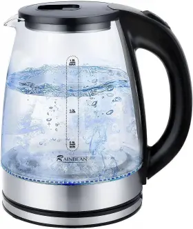 Ek231 Rainbean Electric Kettle With Auto Shut-off Boil Dry Protection Led Light And Fast