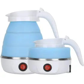 Resgitiati 757611508950 Travel Kettle Electric Small Foldable Portable Silicone Collapsible He