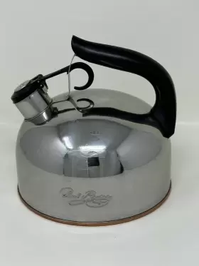 Cu05h Revere Ware Paul 2 Quart Whistling Tea Kettle Copper Bottom