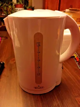 Mk-17p1382 Rival Electric Kettle White Model 120v 1200 Watts Ab Hot Water