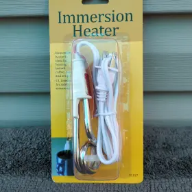 E89413 Robinson Brand Immersion Heater Ideal For Heating Coffee Tea And Soup New Inch