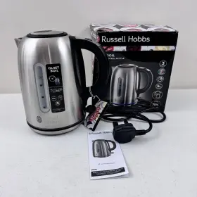 20460 Russell Hobbs Quiet Boil Kettle - Brushed Stainless Steel