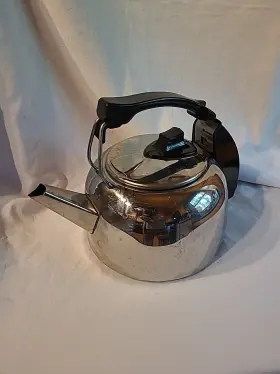 3104 Russell Hobbs Electric Kettle Stainless Steel 1.7l Tested And Works