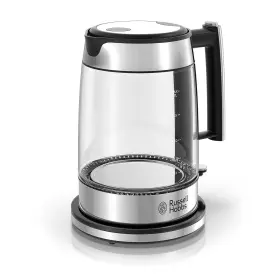 Ke7900bkr Russell Hobbs 1.7l Glass Electric Kettle Black Stainless Steel