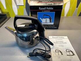 Russell Hobbs L23pc Vintage New Open Box Industrial Electric Kettle Made In Uk