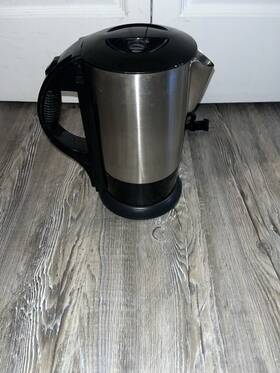 Russell Hobbs Rhjk3063 Automatic Stainless Steel Black Electric Jug Kettle
