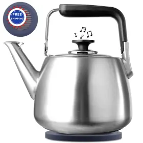 Ss306 Sadomain Tea Kettle Whistling Stovetop Large Capacity Teapot Suits Heat Source