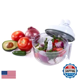 B0046ekwe0 Salsa Master Manual Food Processor Chopper Mixer Blender