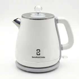 Samannlinks 198715570434 Electric Kettle 1.8l 1350w Fast Boil Cordless Tea Stainless Steel Hot