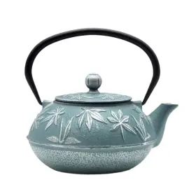 Sechudo 711271870086 30.4oz Small Cast Iron Teapot Tea Kettle With Stainless Steel Infuser For Sto