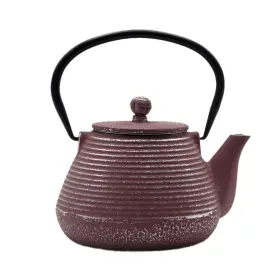 Sechudo 711271870161 20.3oz Small Cast Iron Teapot Tea Kettle For Stovetop Safe Coated W