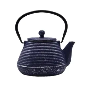 Sechudo 711271870178 20.3oz Small Cast Iron Teapot Tea Kettle For Stovetop Safe Coated W