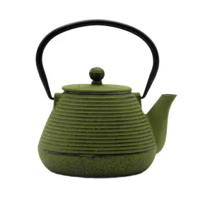 Sechudo 711271870185 20.3oz Small Cast Iron Teapot Tea Kettle For Stovetop Safe Coated W