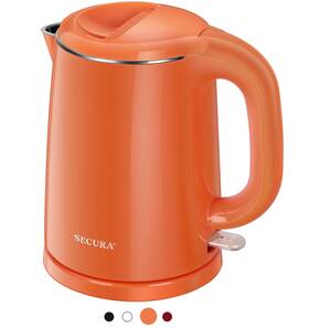 Secura B07t9zzd79 Stainless Steel Double Wall Electric Kettle Water Heater For Tea Coffee W