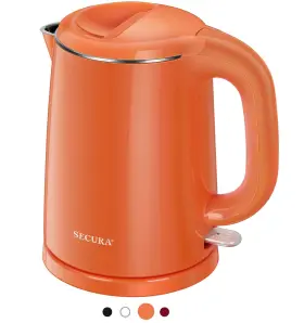 B07t9zzd79 Secura Stainless Steel Double Wall Electric Kettle Water Heater For Tea Coffee W