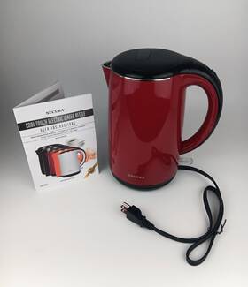 Secura Hb-3227 Original Stainless Steel Double Wall Electric Water Kettle 1.8 Quart