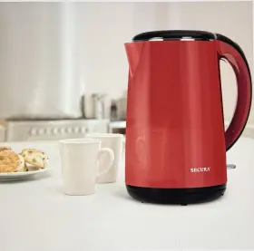 Swk-1701db Secura Hb-3227b The Original Stainless Steel Double Wall Electric Water Kettle