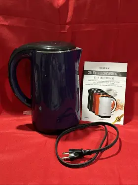 Swk-1701db Secura Swk1701dp Cool Touch Electric Water Kettle 1.7l / 1.8 Quart Stainless Steel
