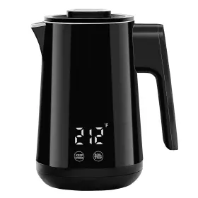 Ste052 Seehot 850ml Small Electric Kettle Temperature Control 800w Double Wall Tea